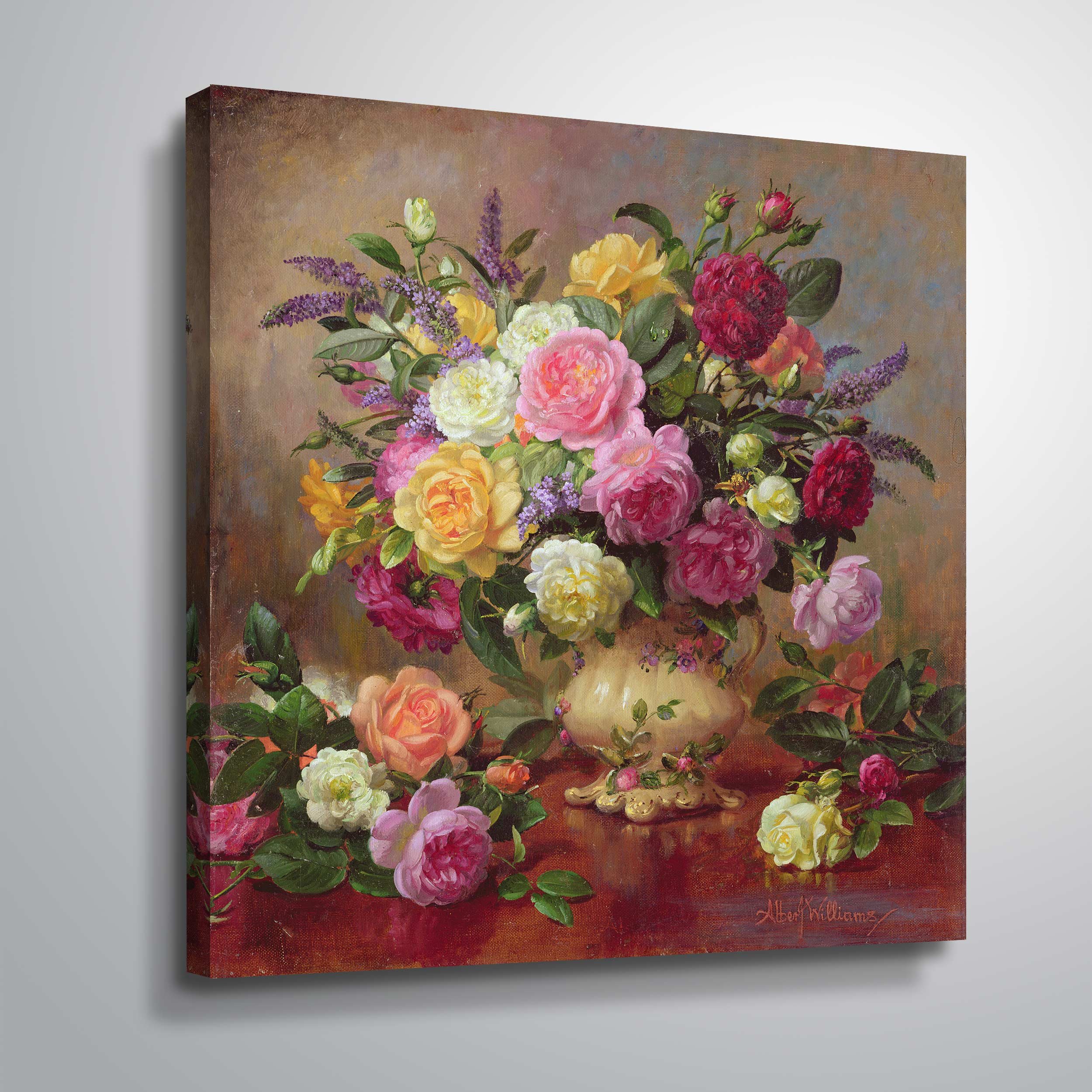 Amazon.co.jp: Art Wall williams-b-007-14x14-w アルバート
